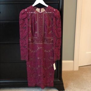 Tadashi lace cocktail dress